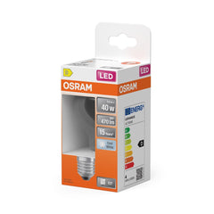 4099854466380 - Klasická LED žárovka E27 4 W STAR, studená bílá OSRAM - Žárovka - LEDVANCE e - shop