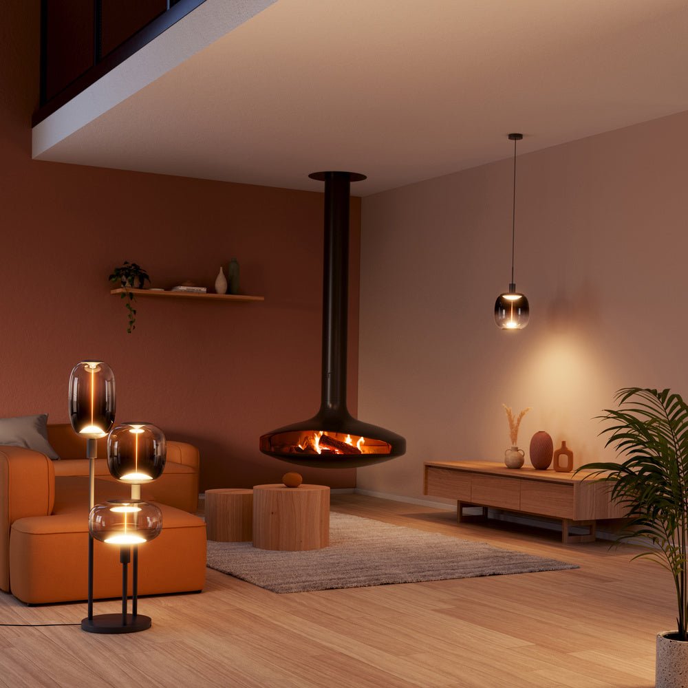 4058075836327 - Kouřová LED žárovka E27 12W VINTAGE OVAL, teplá bílá - Žárovka - LEDVANCE e - shop