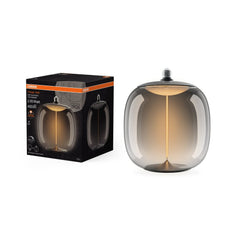 4058075836327 - Kouřová LED žárovka E27 12W VINTAGE OVAL, teplá bílá - Žárovka - LEDVANCE e - shop