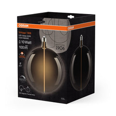 4058075836501 - Kouřová LED žárovka E27 4.8W VINTAGE GLOBE, teplá bílá - Žárovka - LEDVANCE e - shop
