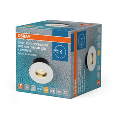 4099854444586 - LED bodovka do koupelny IP65 4,3W SPOTLIGHT teplá bílá OSRAM - Podhledové svítidlo - LEDVANCE e - shop