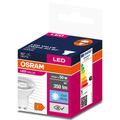4058075599116 - LED bodovka GU10 4.5 W 60° PAR16, studená bílá - Žárovka - LEDVANCE e - shop