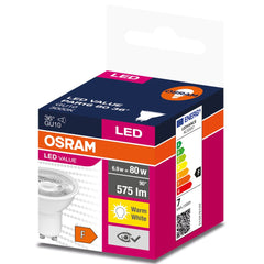 4058075598737 - LED bodovka GU10 6.9 W 36° PAR16, teplá bílá - Žárovka - LEDVANCE e - shop