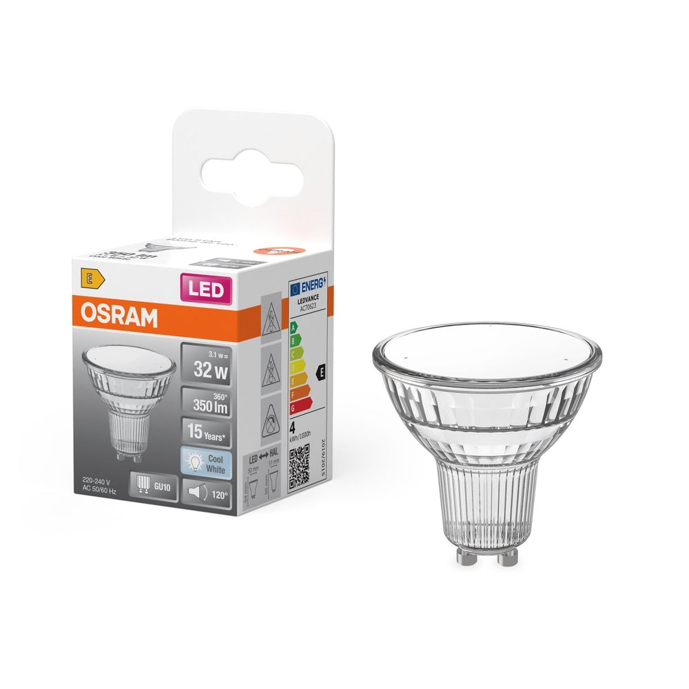LED bodovkaU10 4,3 W STAR, studená bílá OSRAM