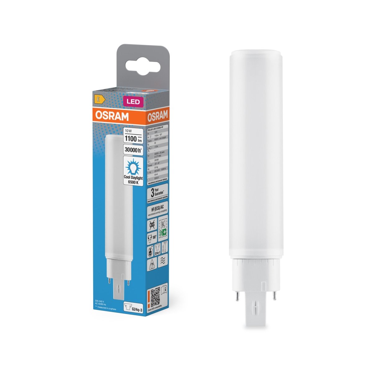4099854501814 - LED náhrada DULUX LED D/E26 HF, 10W, Studená bílá, G24Q - 3 - Czechia LEDVANCE e - shop
