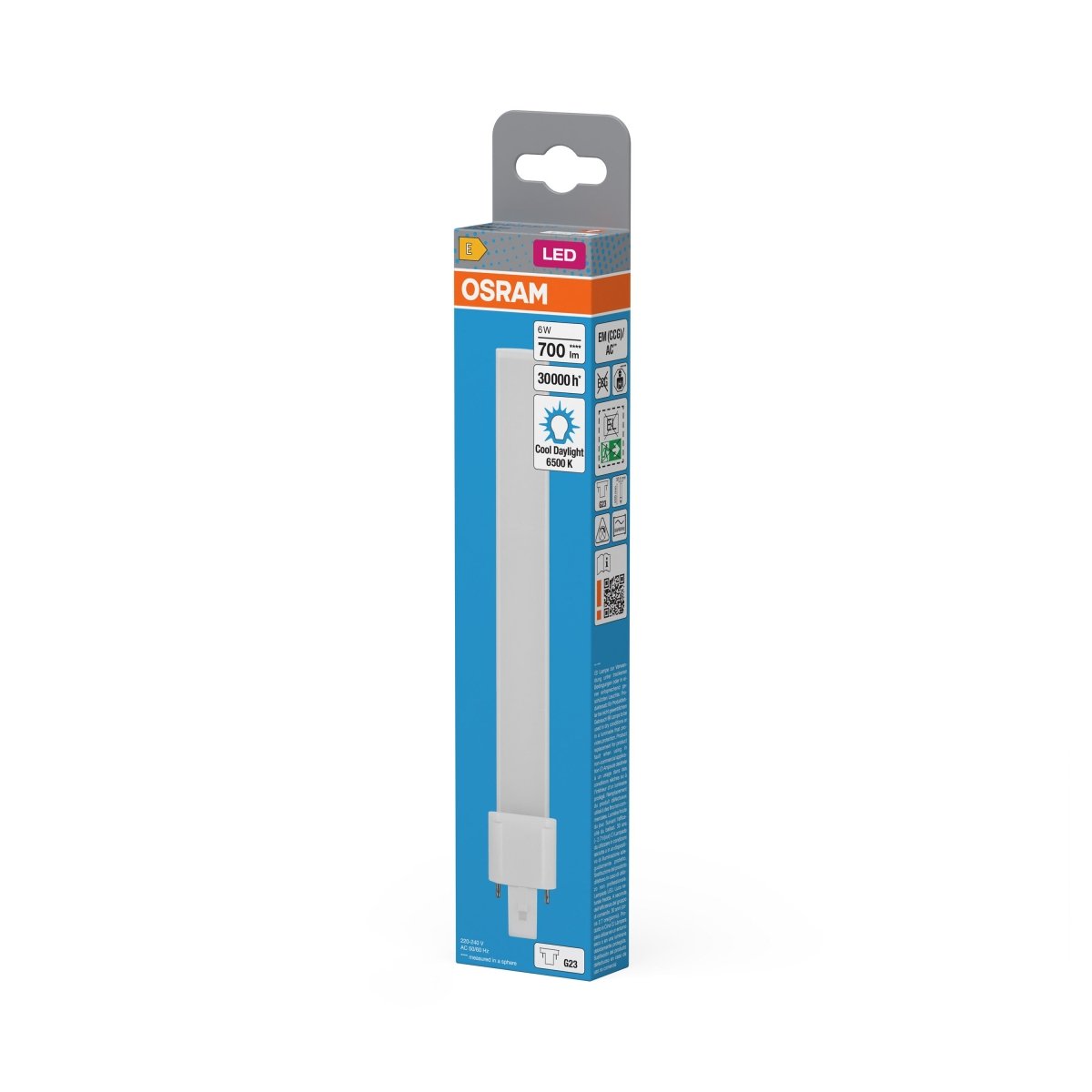 4099854502514 - LED náhrada DULUX LED S11, 6W, Studená bílá, G23 - Czechia LEDVANCE e - shop