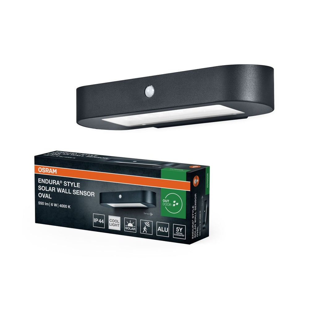 LED Nástěnné venkovní svítidlo 6 W Studená bílá 340 mm