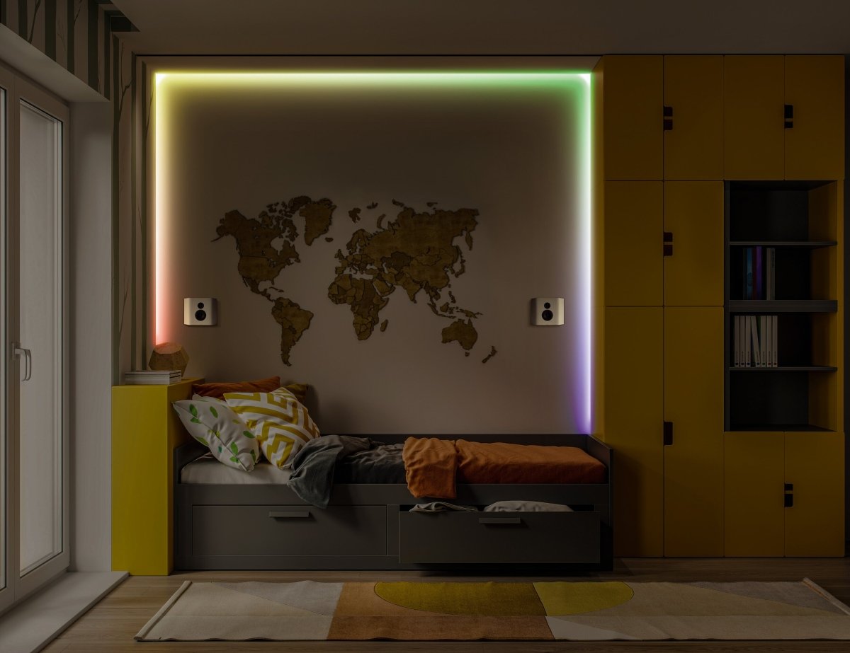 4099854448614 - LED pásek flexibilní Audio Voice Receiver 5M RGB Dálkový ovladač, RGB - LED pásek - Czechia LEDVANCE e - shop