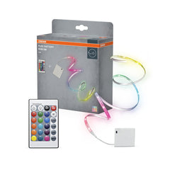 4099854448676 - LED pásek flexibilní na baterie 5M RGB Dálkový ovladač, RGB - LED pásek - Czechia LEDVANCE e - shop