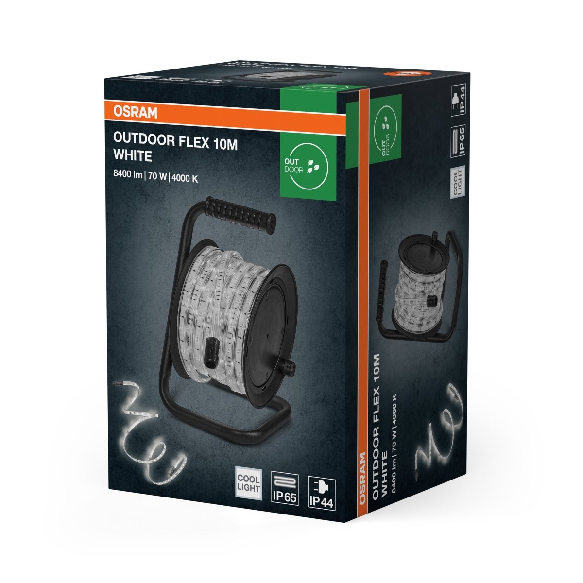 4099854449154 - LED pásek Venkovní Flex 10m IP65, Studená Bílá Rozšiřitelný, Robustní - LED pásek - Czechia LEDVANCE e - shop