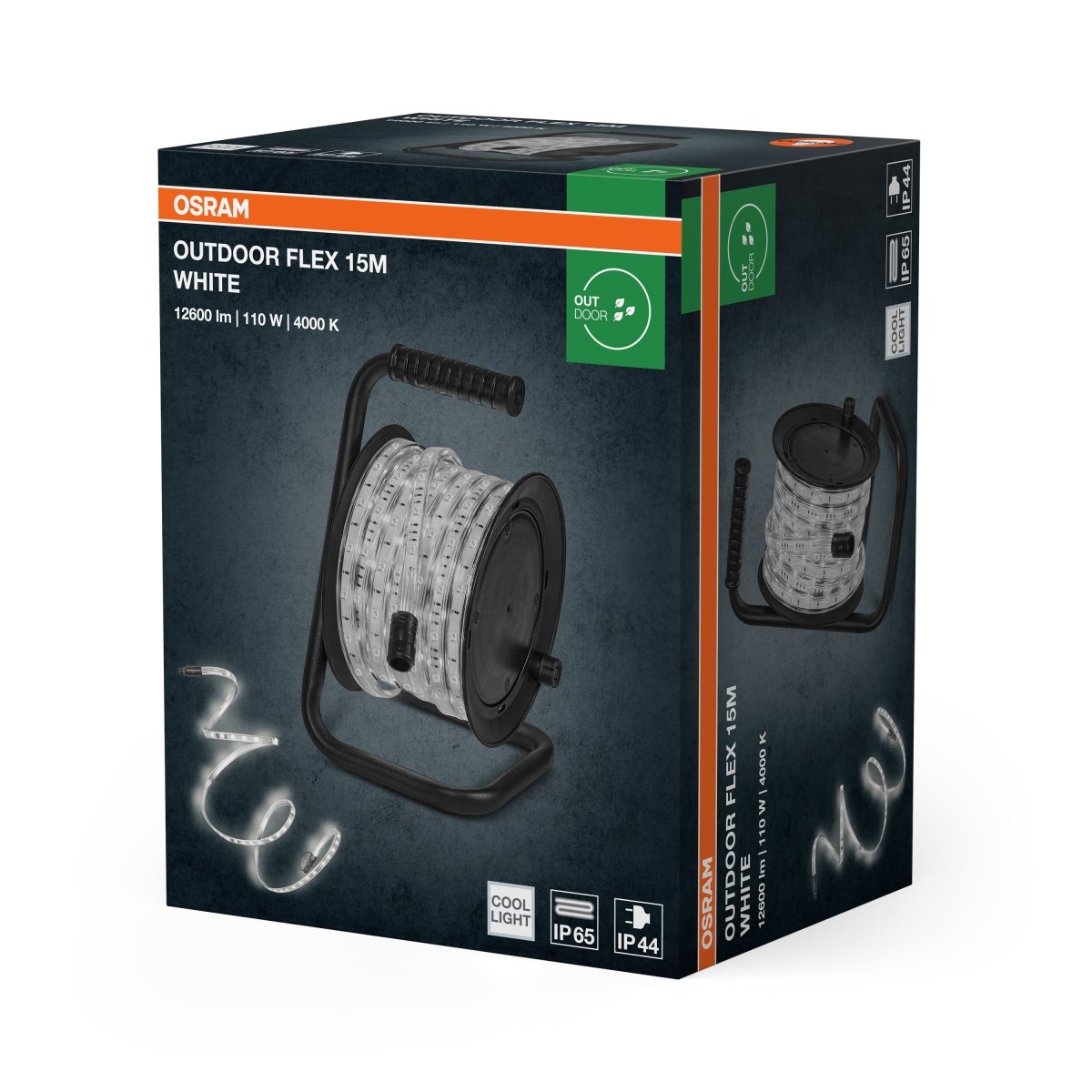 4099854449192 - LED pásek Venkovní Flex 15m IP65, Studená Bílá Rozšiřitelný, Robustní - LED pásek - Czechia LEDVANCE e - shop