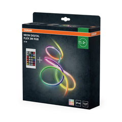 4099854449055 - LED pásek Venkovní Neon Digital Flex 3m RGB IP44 s dálkovým ovládáním - LED pásek - Czechia LEDVANCE e - shop