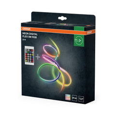 4099854449079 - LED pásek Venkovní Neon Digital Flex 5m RGB IP44 s dálkovým ovládáním - LED pásek - Czechia LEDVANCE e - shop