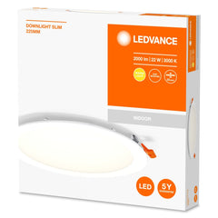 4058075573093 - LED podhledové svítidlo DOWNLIGHT 225 Slim, teplá bílá - Podhledové svítidlo - LEDVANCE e - shop