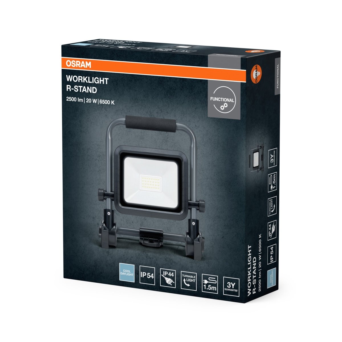 4099854430398 - LED Pracovní svítidlo VALUE R - STAND 20W, Studené denní světlo - Pracovní svítidlo - Czechia LEDVANCE e - shop