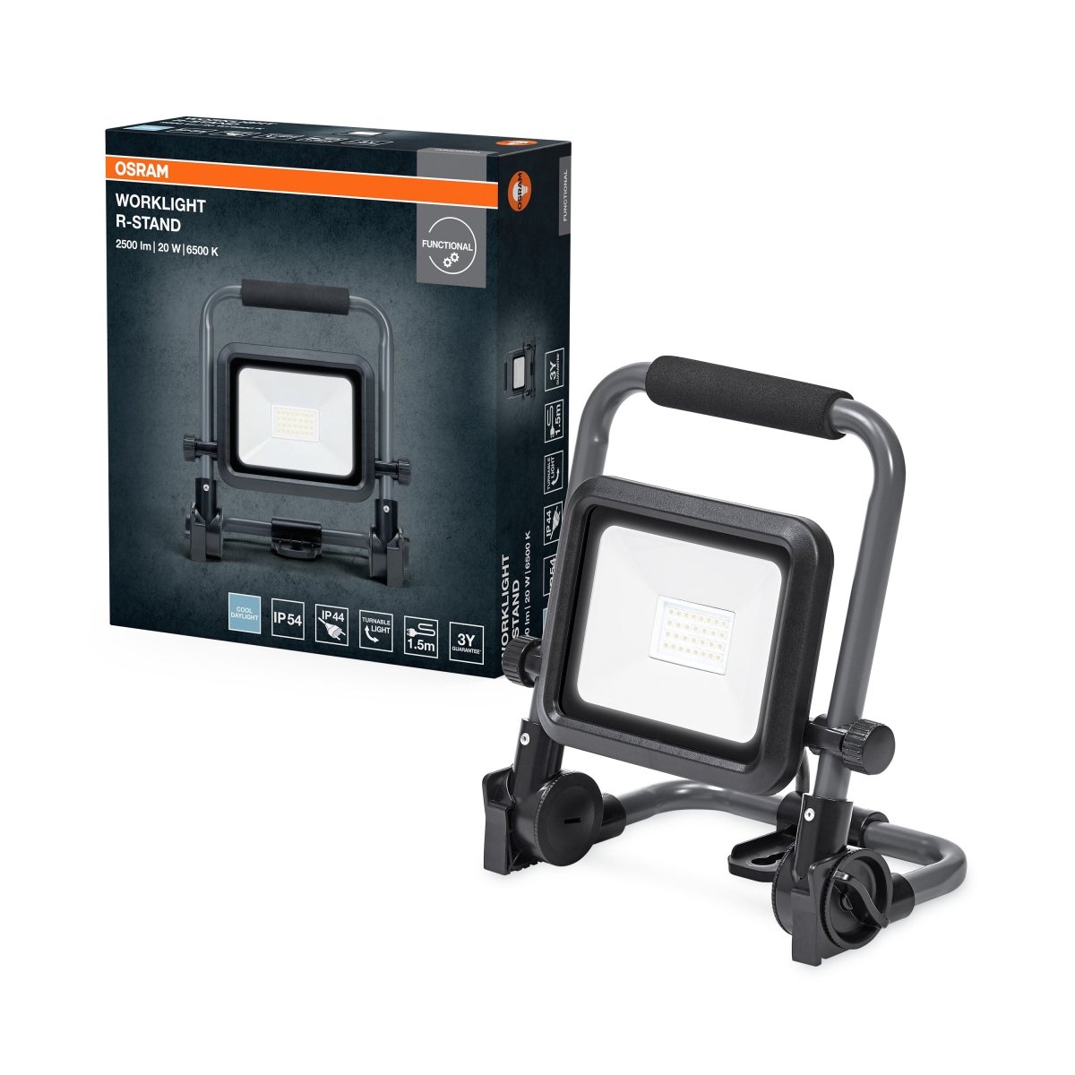 4099854430398 - LED Pracovní svítidlo VALUE R - STAND 20W, Studené denní světlo - Pracovní svítidlo - Czechia LEDVANCE e - shop