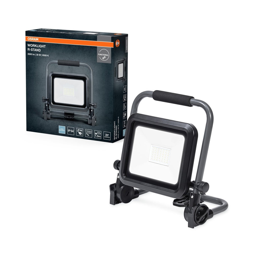 LED Pracovní svítidlo VALUE R-STAND 30W, Studené denní světlo