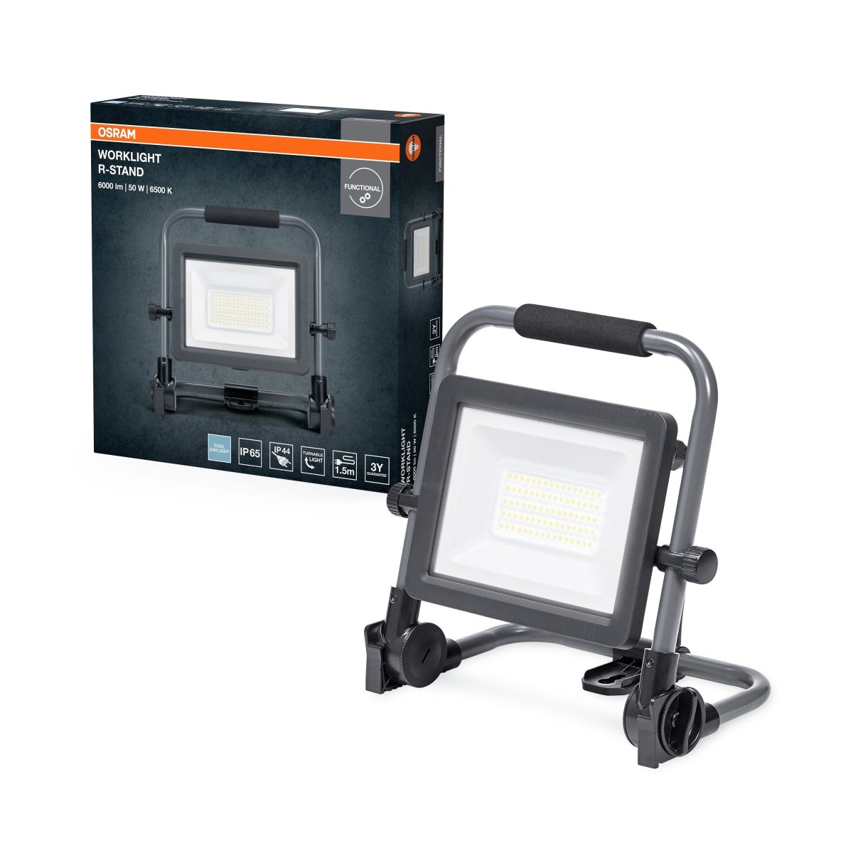 4099854430473 - LED Pracovní svítidlo VALUE R - STAND 50W, Studené denní světlo - Pracovní svítidlo - Czechia LEDVANCE e - shop