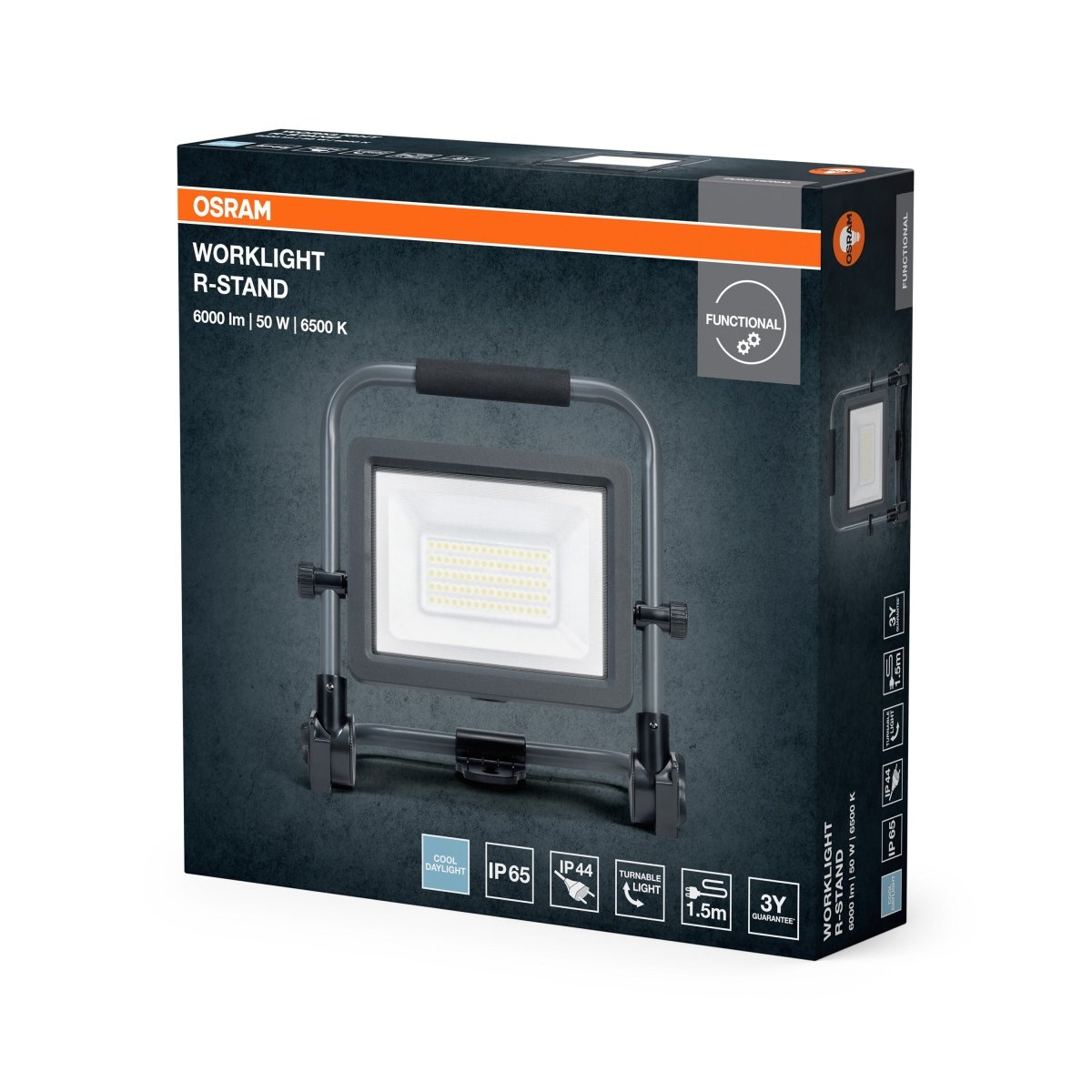 4099854430473 - LED Pracovní svítidlo VALUE R - STAND 50W, Studené denní světlo - Pracovní svítidlo - Czechia LEDVANCE e - shop