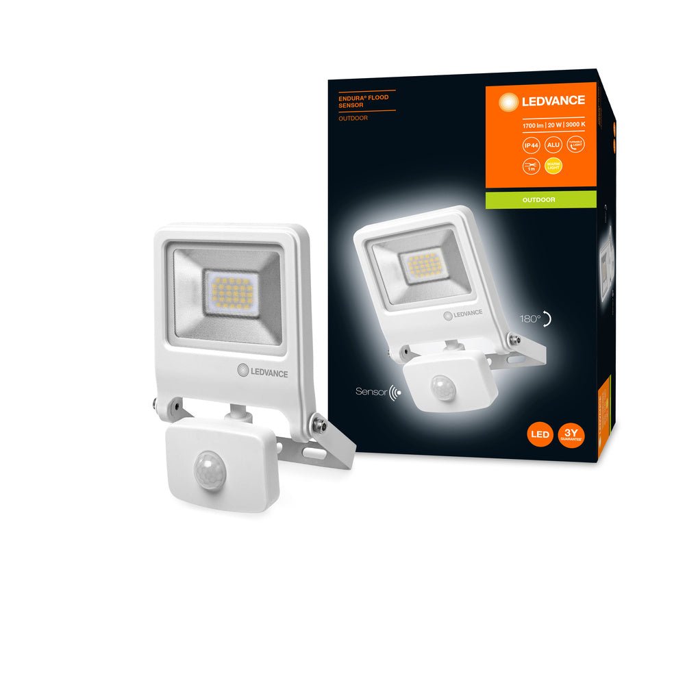 4058075239692 - LED reflektor s čidlem 20 W ENDURA teplá bílá - Reflektor - LEDVANCE e - shop
