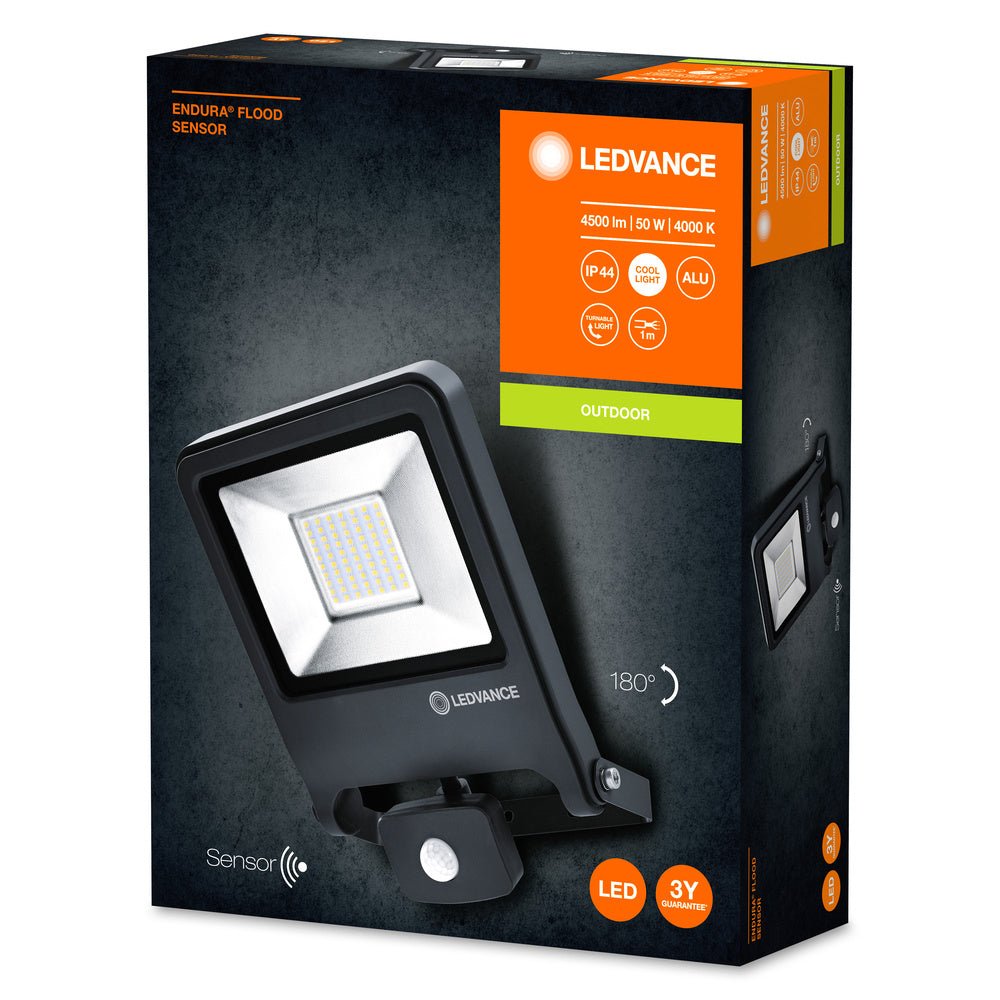 4058075206786 - LED reflektor se senzorem IP44 50 W ENDURA studená bílá - Reflektor - LEDVANCE e - shop