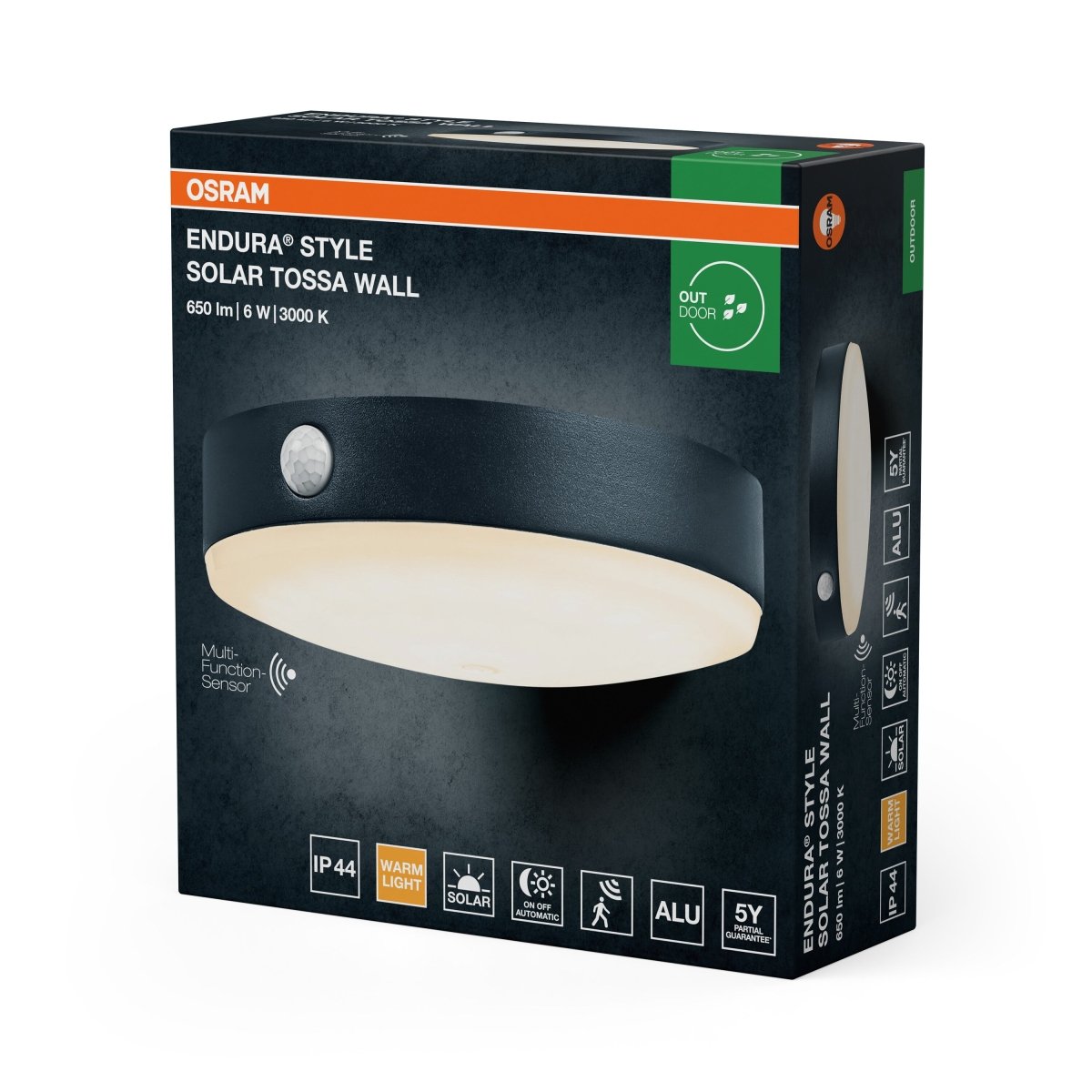 4099854455698 - LED Senzor 6 W Teplá bílá 160 mm - Senzor - LEDVANCE e - shop