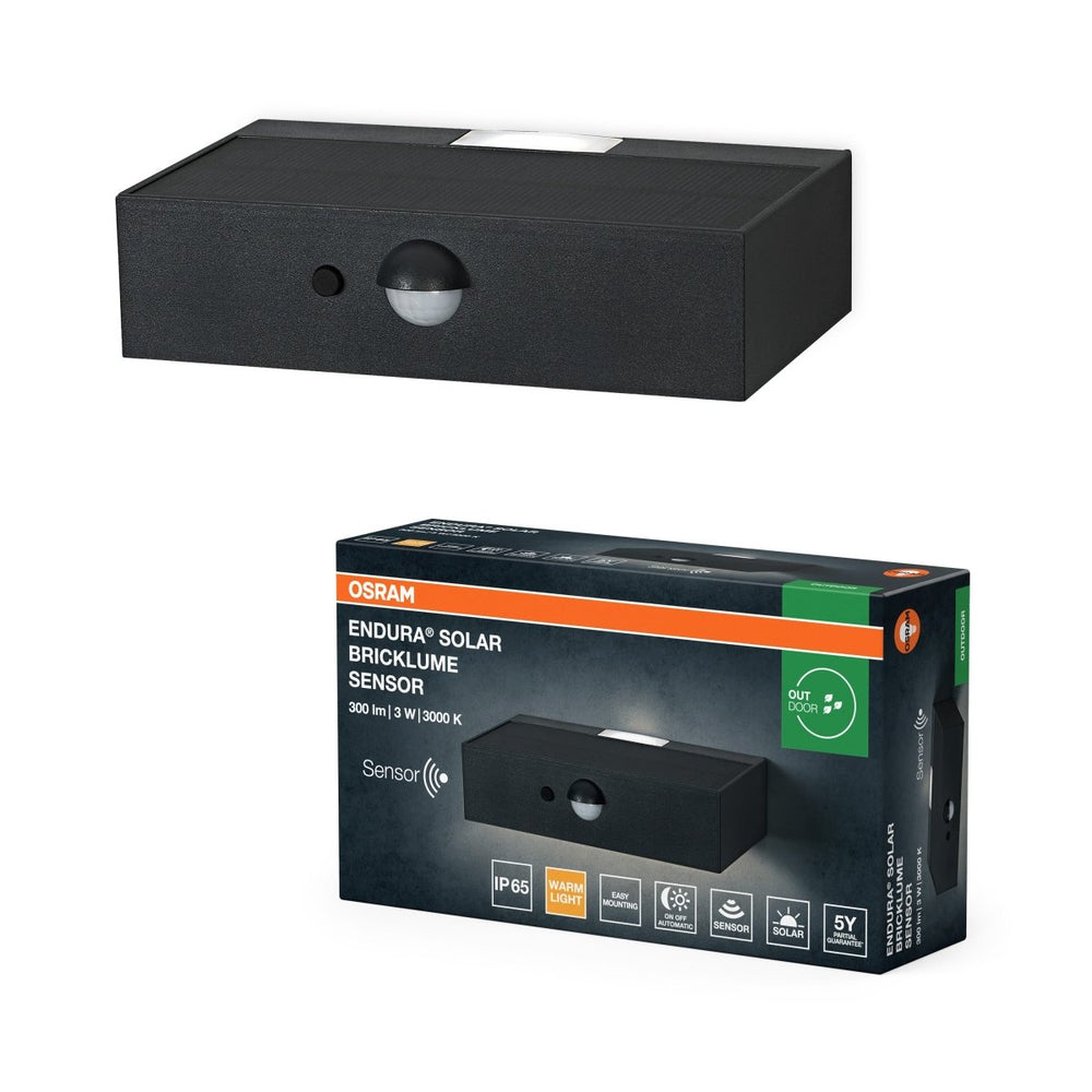 LED Solární 3 W Teplá bílá 138 mm
