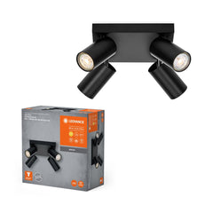 4058075828520 - LED stropní svítidlo 13,6 W GU10 4 SPOT OCTAGON, teplá bílá - Stropní svítidlo - LEDVANCE e - shop