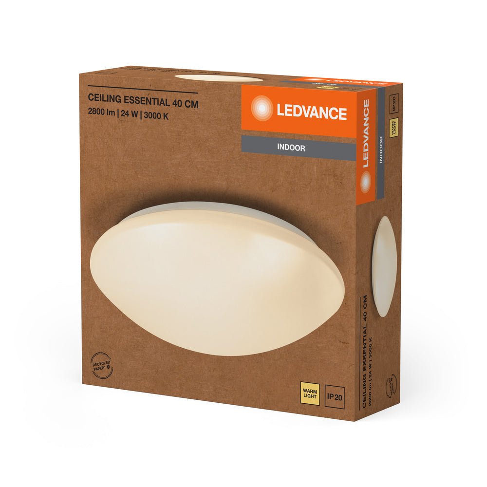 4099854003110 - LED stropní svítidlo 40 IP20 CEILING ESSENTIAL, teplá bílá - Stropní svítidlo - LEDVANCE e - shop
