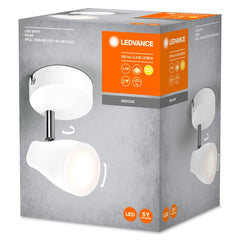4058075826410 - LED stropní svítidlo bílé SPOT PEAR 4.3 W, teplá bílá - Stropní svítidlo - LEDVANCE e - shop