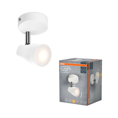 4099854473760 - LED stropní svítidlo bílé SPOT PEAR 4.3 W, teplá bílá OSRAM - Stropní svítidlo - LEDVANCE e - shop