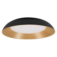 4099854284489 - LED stropní svítidlo černá + dřevo 505 mm ORBIS, teplá bílá - Stropní svítidlo - LEDVANCE e - shop