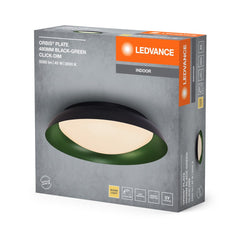 4099854285875 - LED stropní svítidlo černá + zelená 480mm ORBIS, teplá bílá - Stropní svítidlo - LEDVANCE e - shop