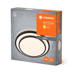 4058075829329 - LED stropní svítidlo černé 16 W BERLIN 300 mm, teplá bílá - Stropní svítidlo - LEDVANCE e - shop