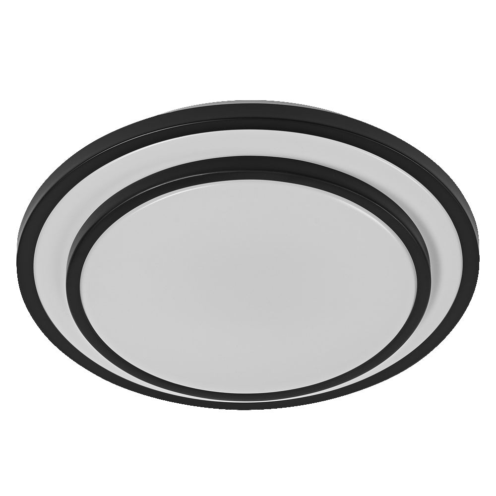 4058075829329 - LED stropní svítidlo černé 16 W BERLIN 300 mm, teplá bílá - Stropní svítidlo - LEDVANCE e - shop