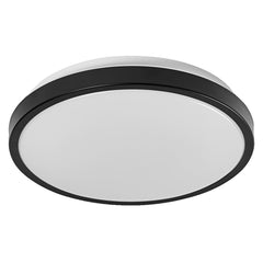 4058075829206 - LED stropní svítidlo černé 16 W LONDON 280 mm, telá bílá - Stropní svítidlo - LEDVANCE e - shop