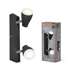 4099854473944 - LED stropní svítidlo černé SPOT PEAR 8.6 W, teplá bílá OSRAM - Stropní svítidlo - LEDVANCE e - shop