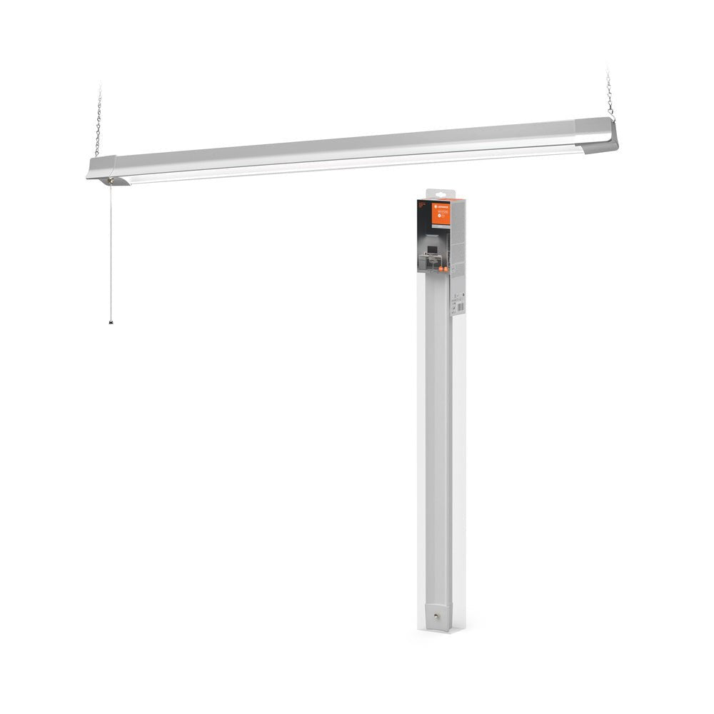 LED stropní svítidlo do pracovny 1,1m CURVE, studená bílá