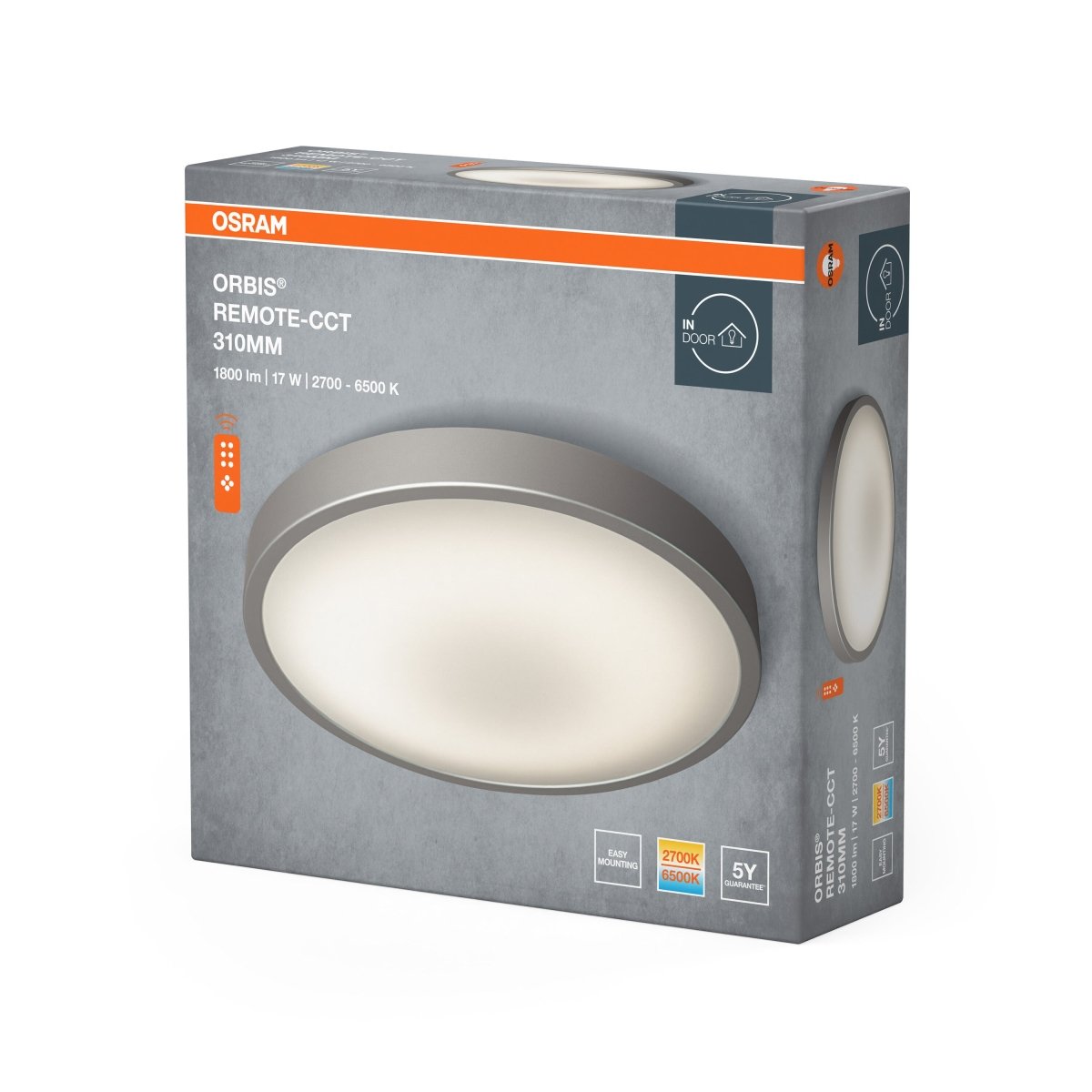 4099854446894 - LED stropní svítidlo ORBIS 310 14W s ovládáním OSRAM - Stropní svítidlo - LEDVANCE e - shop