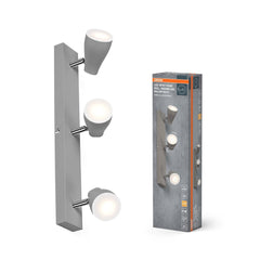 4099854473883 - LED stropní svítidlo šedé SPOT PEAR 12.9 W, teplá bílá OSRAM - Stropní svítidlo - LEDVANCE e - shop