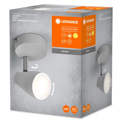 4058075826496 - LED stropní svítidlo šedé SPOT PEAR 4.3 W, teplá bílá - Stropní svítidlo - LEDVANCE e - shop