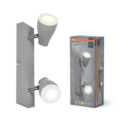 4099854473869 - LED stropní svítidlo šedé SPOT PEAR 8.6 W, teplá bílá OSRAM - Stropní svítidlo - LEDVANCE e - shop