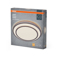 4099854446597 - LED stropní svítidlo stříbrné 36 W BERLIN 490 mm, teplá bílá OSRAM - Stropní svítidlo - LEDVANCE e - shop