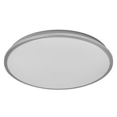 4099854447761 - LED stropní svítidlo stříbrné 36 W DUBLIN 490 mm, teplá bílá OSRAM - Stropní svítidlo - LEDVANCE e - shop