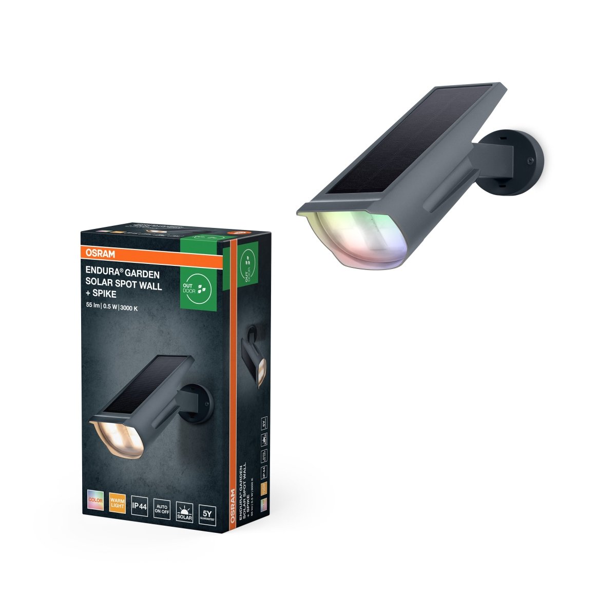 4099854455636 - LED Venkovní dekorativní svítido 0,50 W Teplá bílá 175 mm - Venkovní dekorativní svítidlo - LEDVANCE e - shop