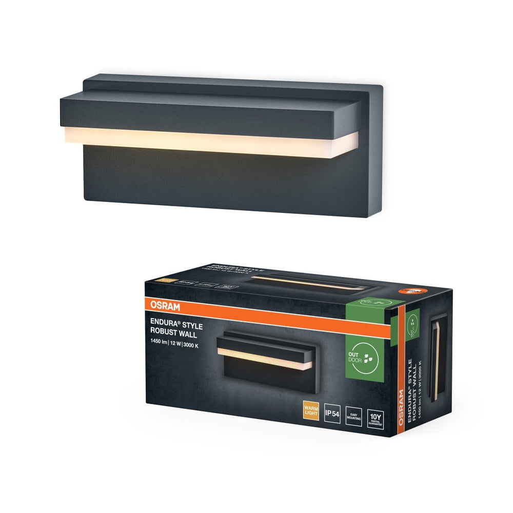 LED Venkovní dekorativní svítido 12 W Teplá bílá 206 mm