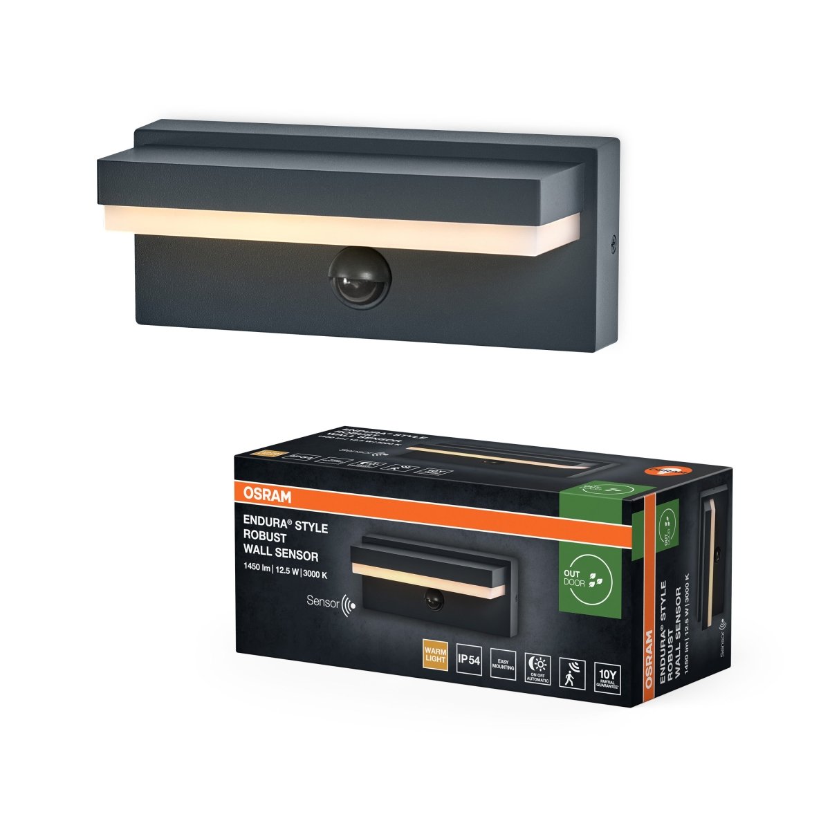 4099854415753 - LED Venkovní dekorativní svítido 12,50 W Teplá bílá 206 mm - Venkovní dekorativní svítidlo - LEDVANCE e - shop
