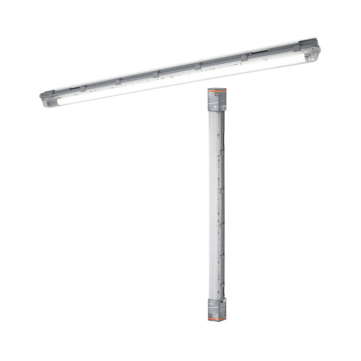 4099854429118 - LED Vlhkotěsné Svítidlo s Průchozím Zapojením 126cm, 15W - Zářivka - Czechia LEDVANCE e - shop