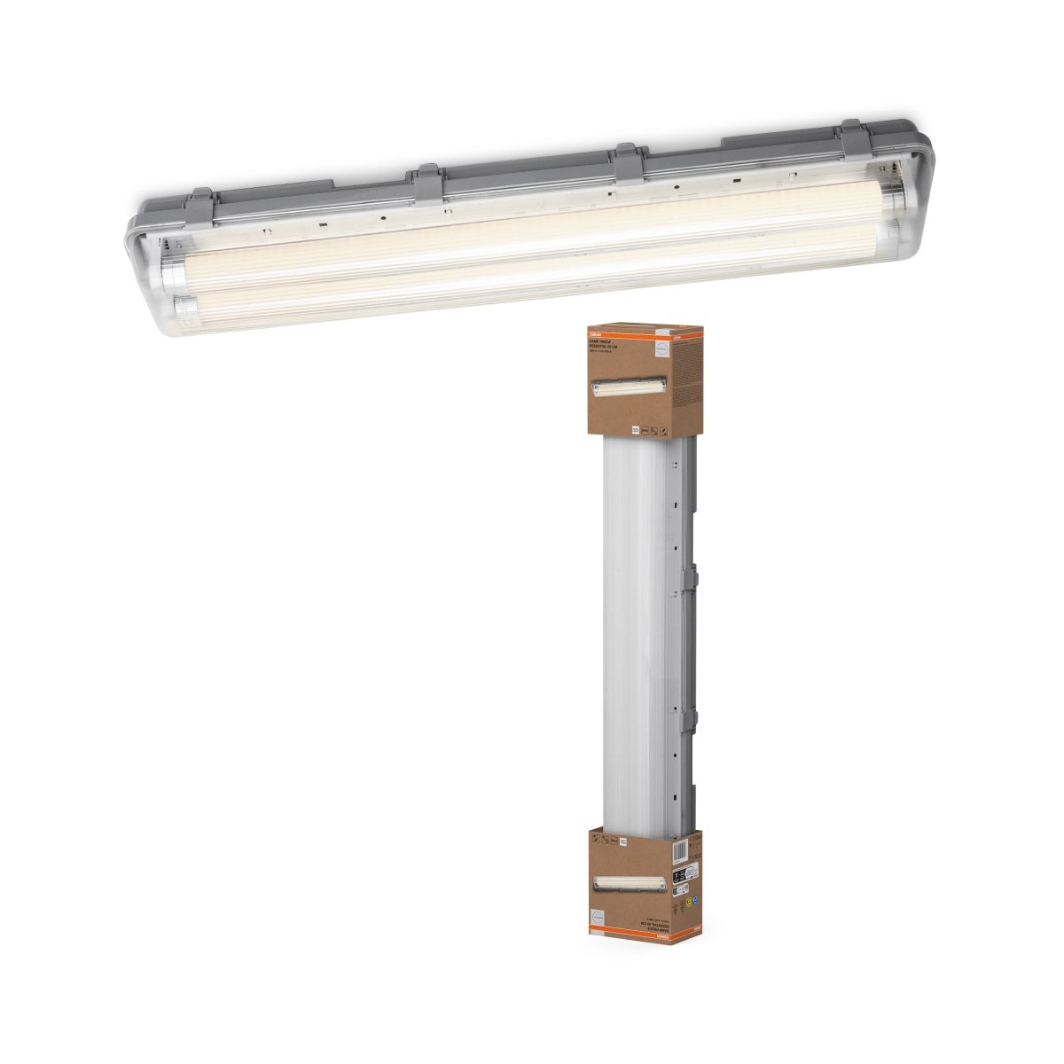 4099854428890 - LED vlhkuodolné svítidlo 2x7W, 600mm Studená Bílá - Stropní svítidlo - Czechia LEDVANCE e - shop