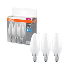 4099854235399 - LED žárovka Base Classic B 60 Filament, 5.9W, Studená bílá, Matná, E14 - Czechia LEDVANCE e - shop
